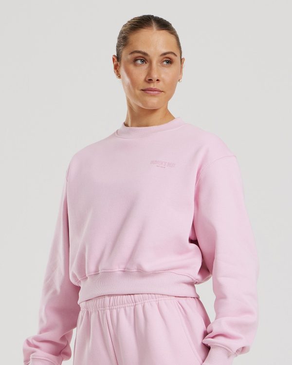 Comfort Cropped Crew Neck | Quartz Online-Schn?ppchen
