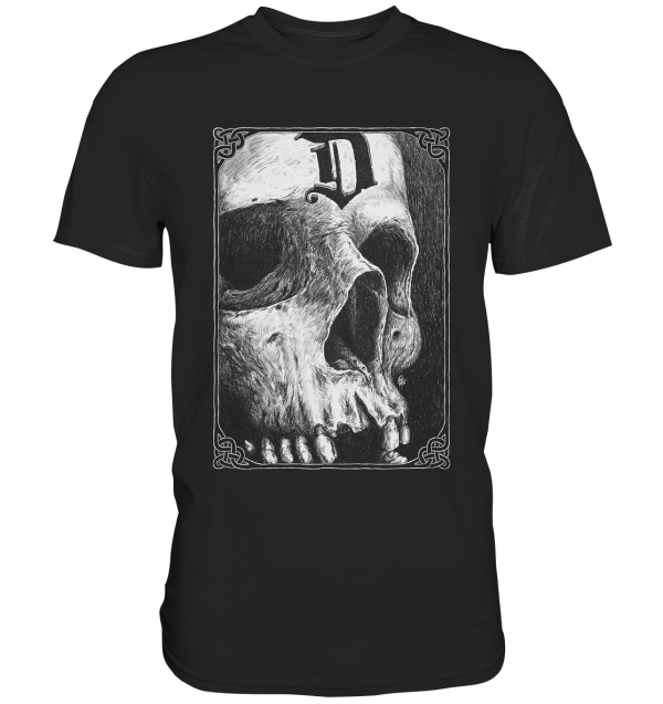 Gothic Skull - Premium Shirt Angebot