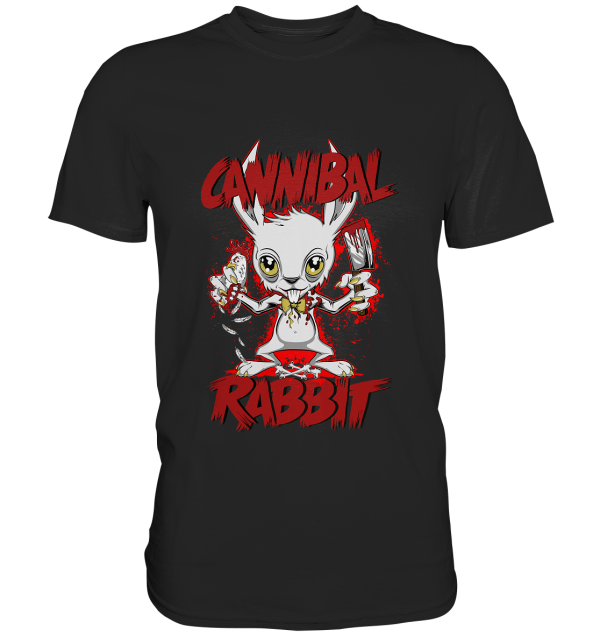 Cannibal Rabbit. Hase - Premium Shirt Jetzt online