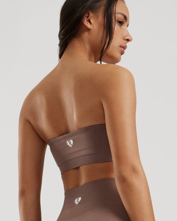 Define 2.0 Seamless Bandeau Bra | Mocha Online-Schn?ppchen – Bild 2