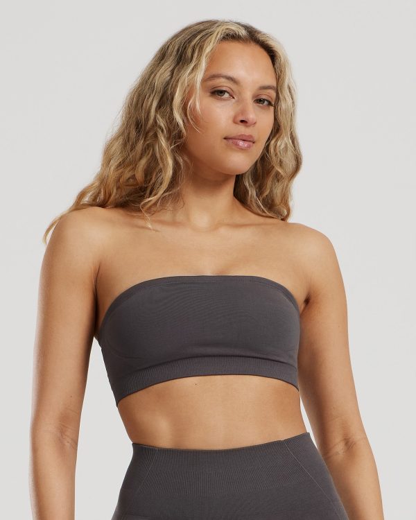 Define 2.0 Seamless Bandeau Bra | Graphite Angebot